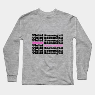 Fourth Wing Violet Pink Long Sleeve T-Shirt